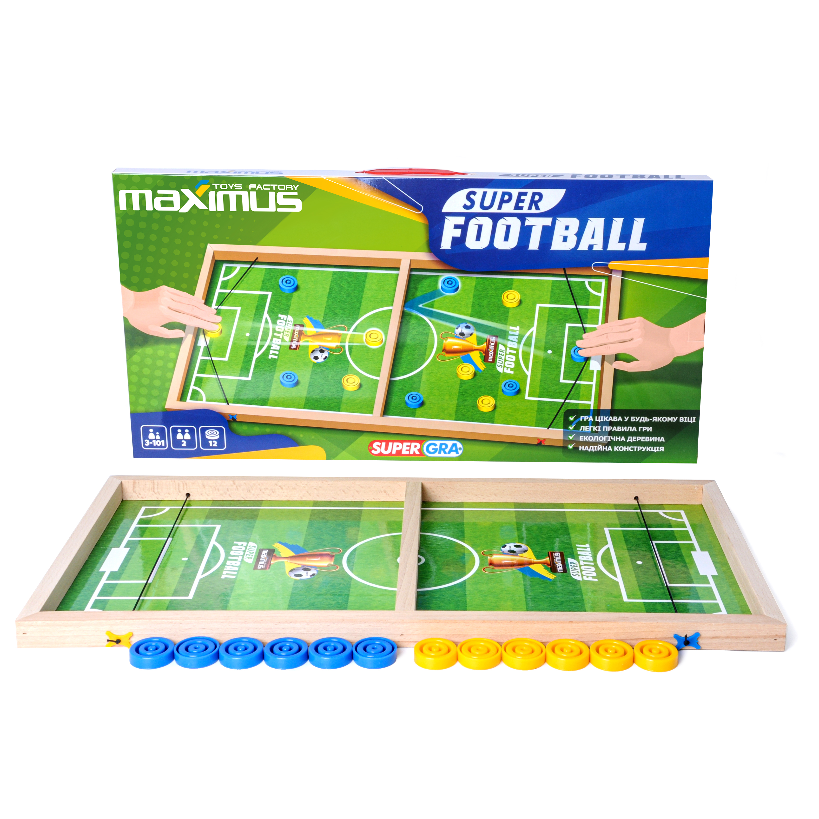 Настольная игра «Super Football» СУПЕРГРА|toys4you